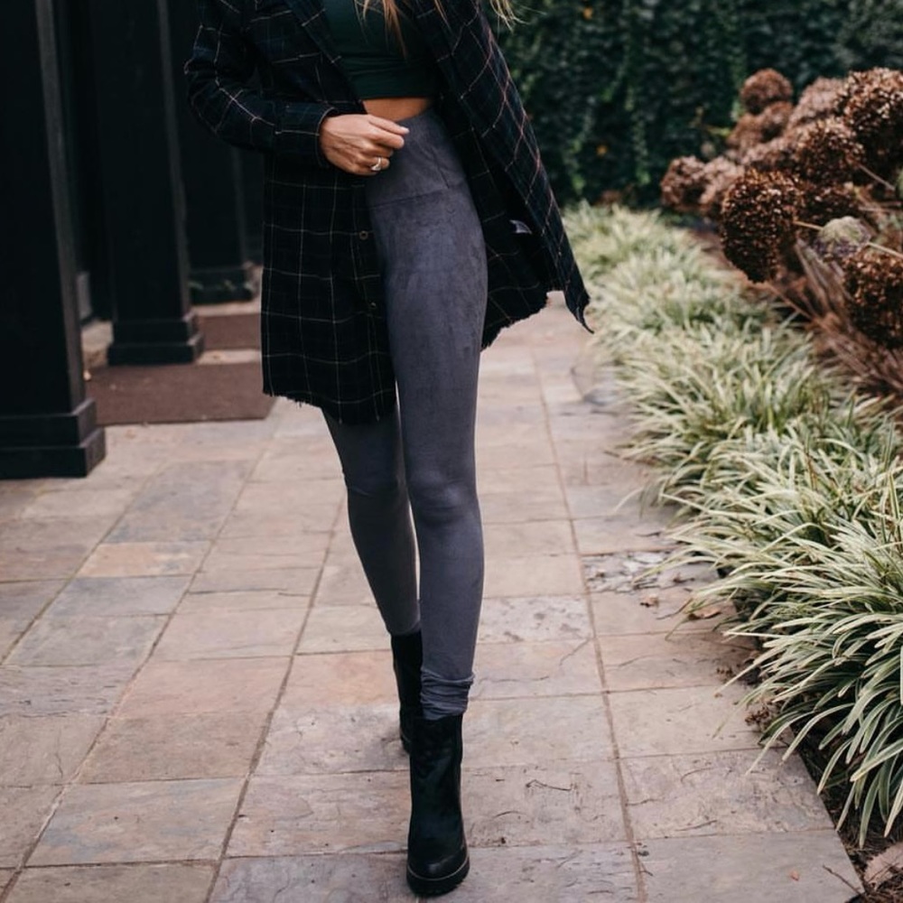 Tribe Kelley | Smoke Rise Suede Leggings | Small